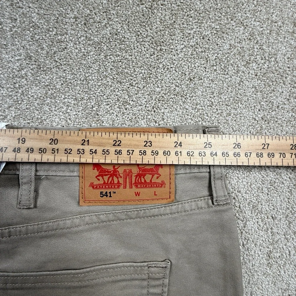 Levi's 541‎ 50x30 Athletic Taper Khaki Pants Mens All Season Tech Tan
